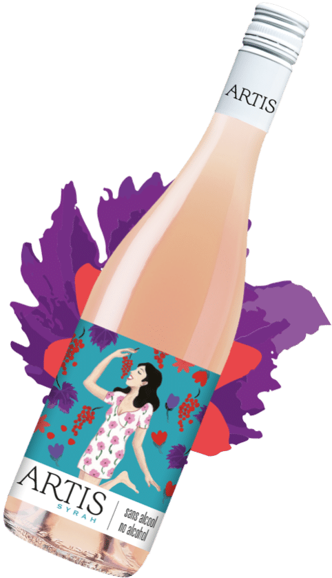 Syrah Rosé ARTIS SANS ALCOOL (1)